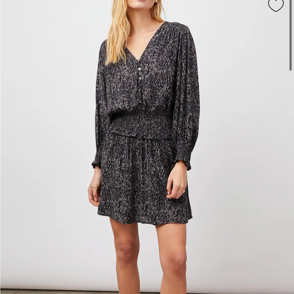 Rails Long Sleeve Dress